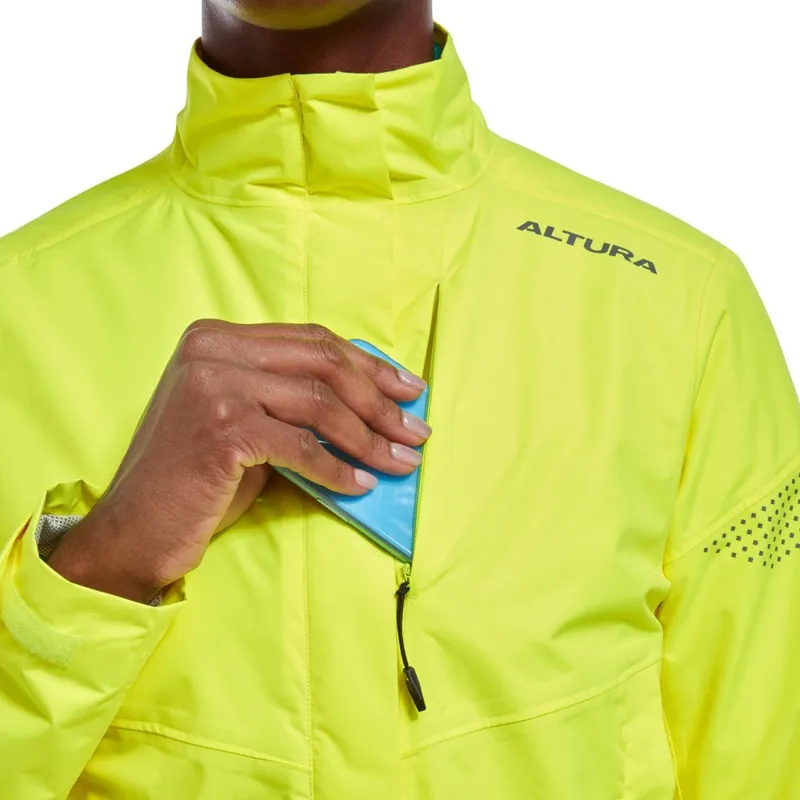 Altura Women's Nevis Nightvision Jacket in Yellow-1